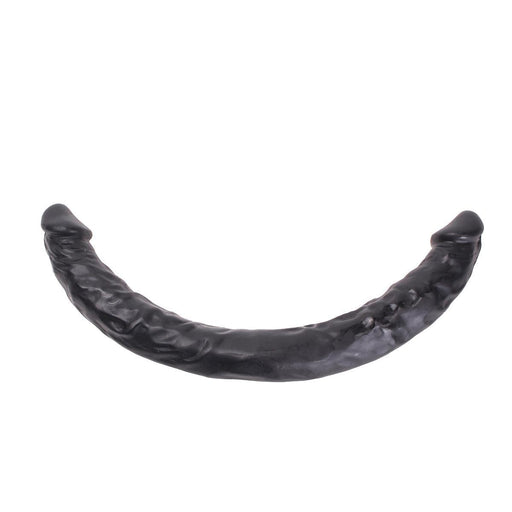 Kiotos Cox - Dubbele Dildo - 40 x 3.6/3.8 cm - Zwart