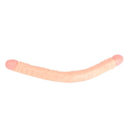 Kiotos Cox - Dubbele Dildo - 45 x 4,5/4,8 cm - Lichte Huidskleur
