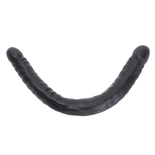 Kiotos Cox - Dubbele Dildo - 45 x 4,5/4,8 cm - Zwart
