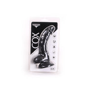 Kiotos Cox - Lichte Gekromde Dildo 16 x 4 cm - Zwart