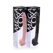 Kiotos Cox - Mega Dildo XXL 37 x 4.4 cm - Zwart