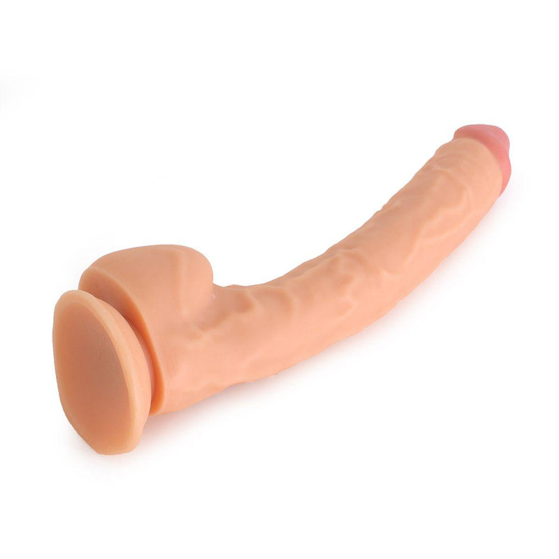 Kiotos Cox - Mega Dildo XXL 37 x 5 cm - Lichte Huidskleur