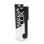 Kiotos Cox - Mega Dildo XXL 43 x 5.5 cm - Zwart
