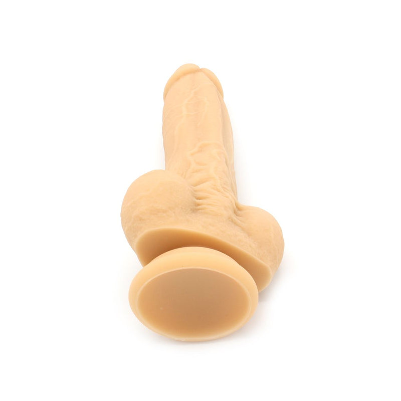 Kiotos Cox - Siliconen Dildo 23 cm x 4 cm - Lichte Huidskleur