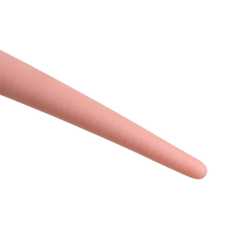 Kiotos Cox - XXL dildo Van 30 cm lang Met Diameter Van 12 mm > 30 mm - Lichte Huidskleur