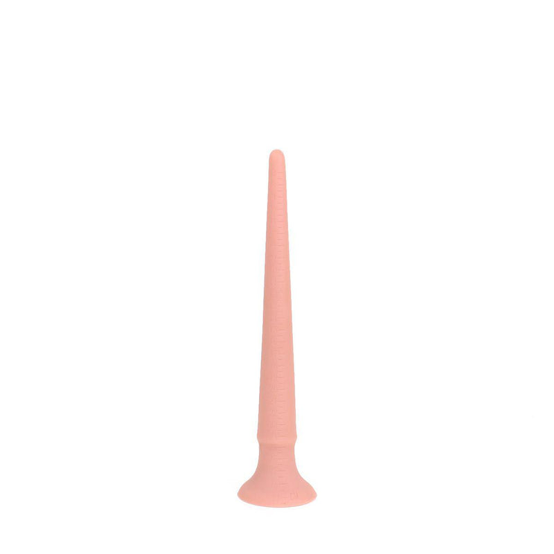 Kiotos Cox - XXL dildo Van 30 cm lang Met Diameter Van 12 mm > 30 mm - Lichte Huidskleur