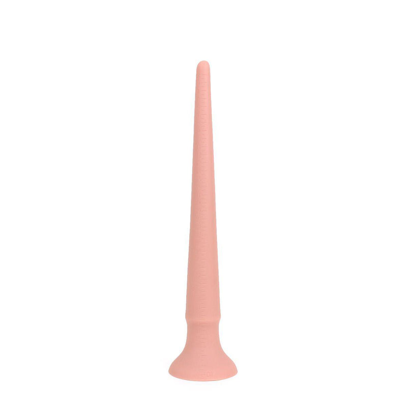 Kiotos Cox - XXL dildo Van 40 cm lang Met Diameter Van 18 mm > 45 mm - Lichte Huidskleur