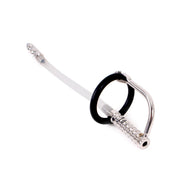 Kiotos - Geribbelde Urethral Catheter Plug - Dilator Met eikelring