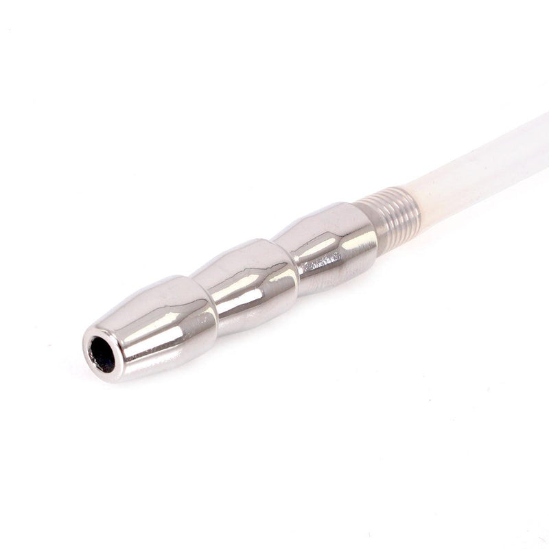 Kiotos - Geribbelde Urethral Catheter Plug - Dilator Met eikelring