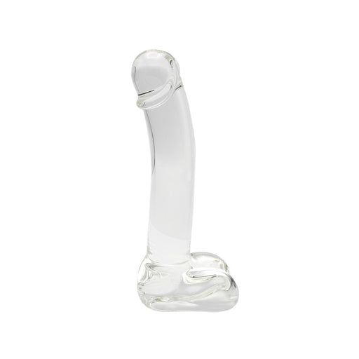 Kiotos - Gladde Glazen Dildo 17 x 3 cm - Transparant