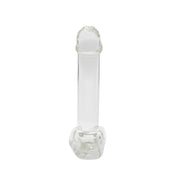 Kiotos - Gladde Glazen Dildo 17 x 3 cm - Transparant