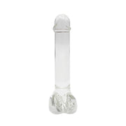 Kiotos - Gladde Glazen Dildo 17 x 3 cm - Transparant