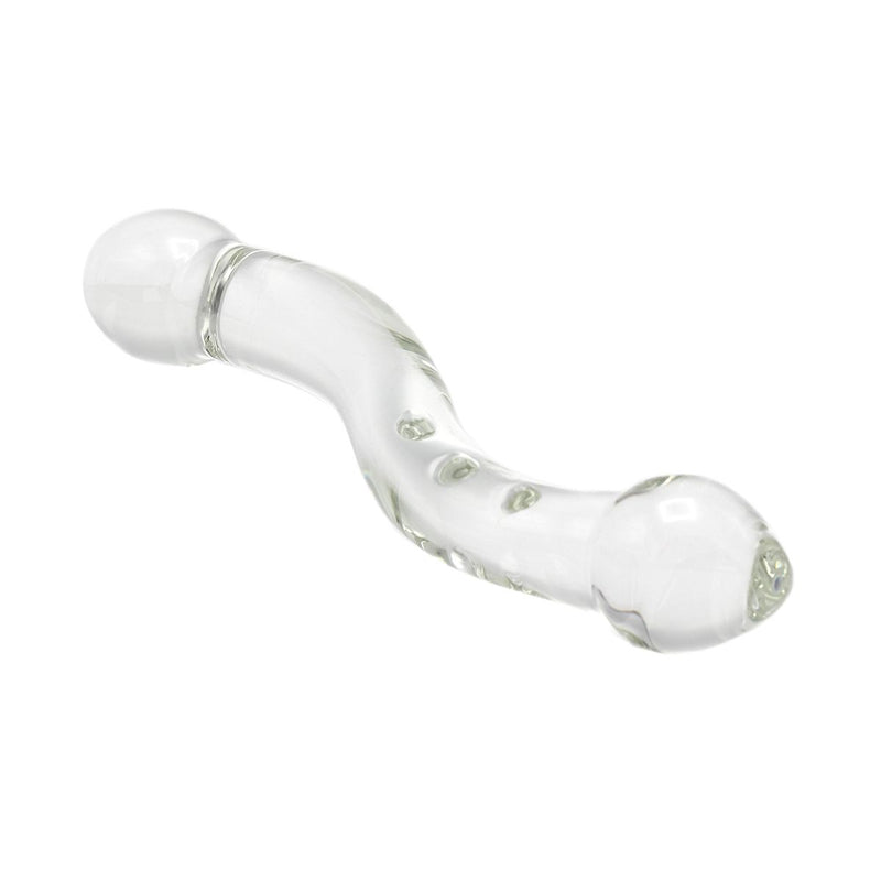 Kiotos Glass - Duo Glazen Dildo - Transparant