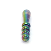 Kiotos Glass - Glazen Dildo Beads - Rainbow