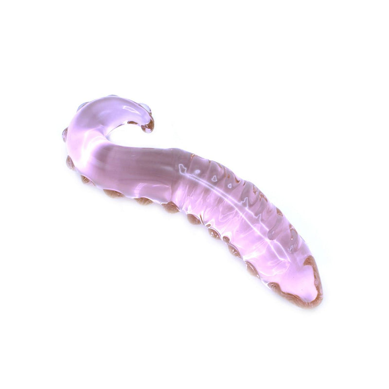 Kiotos Glass - Glazen Dildo/Plug Pink Tentacle - Roze