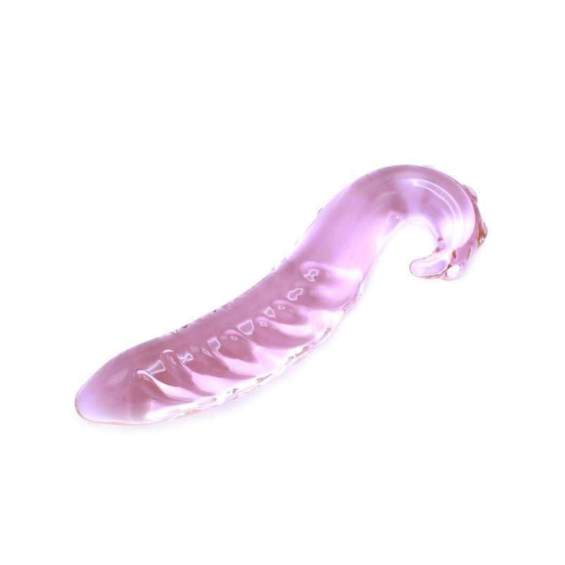 Kiotos Glass - Glazen Dildo/Plug Pink Tentacle - Roze