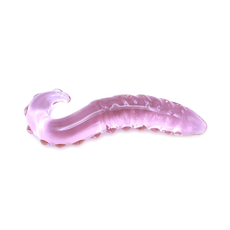 Kiotos Glass - Glazen Dildo/Plug Pink Tentacle - Roze