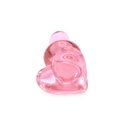 Kiotos Glass - Roze Buttplug Van Glas Met Hartje