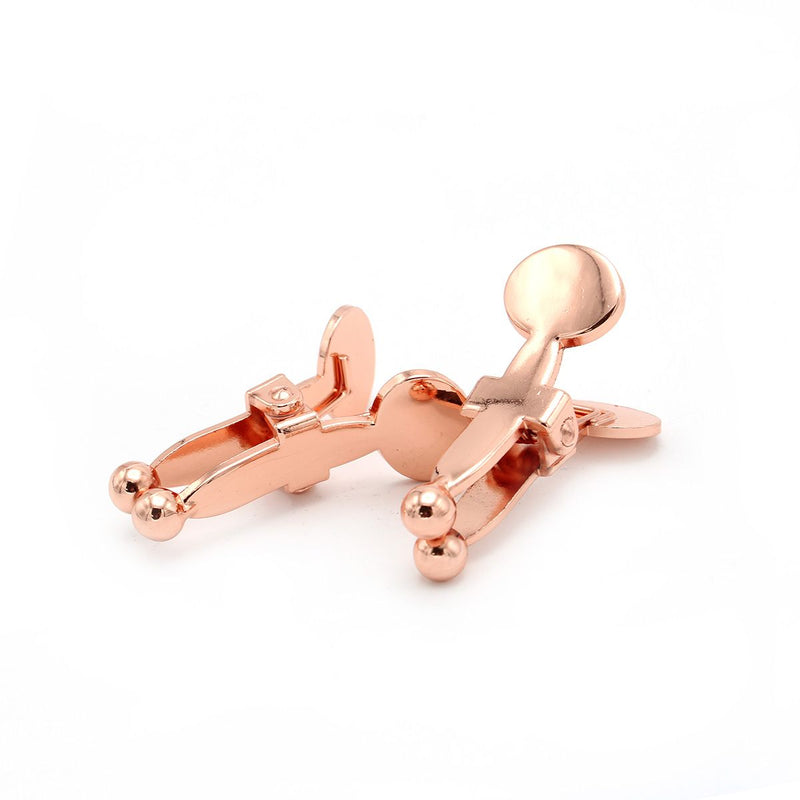 Kiotos - Knijper Tepelklemmen met Balvormige Uiteindes - Extra Sensaties - Rosé Goud