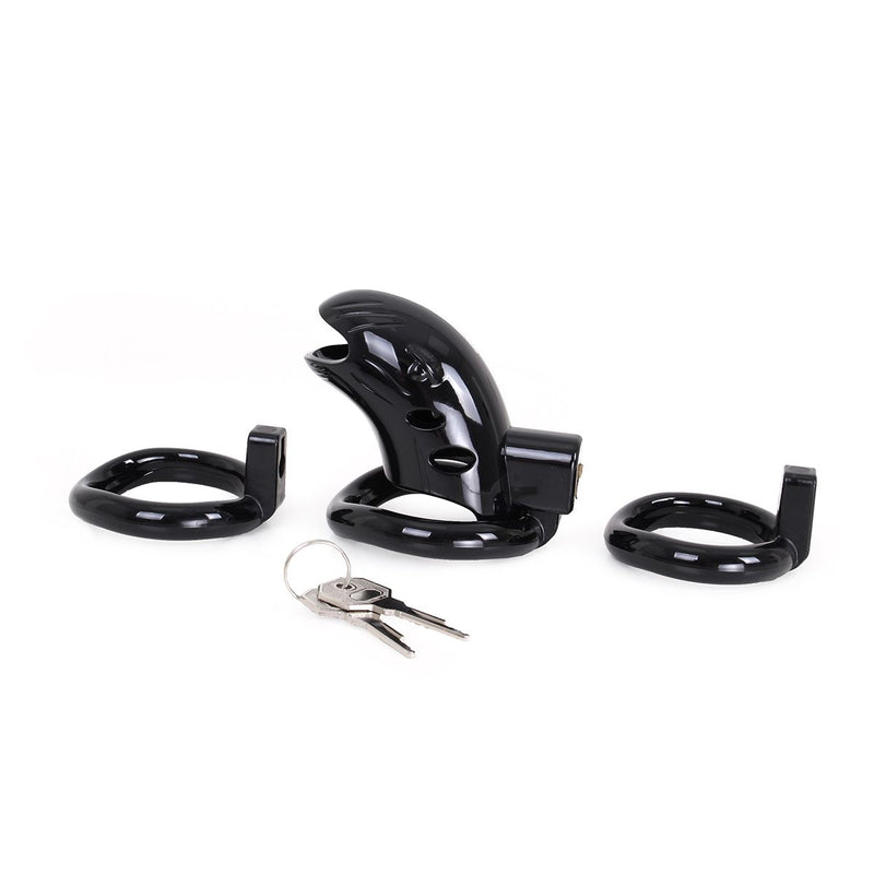 Kiotos - Kuisheidskooi - Plastic - Met 3 Ringen - Zwart