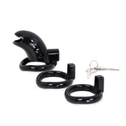 Kiotos - Kuisheidskooi - Plastic - Met 3 Ringen - Zwart