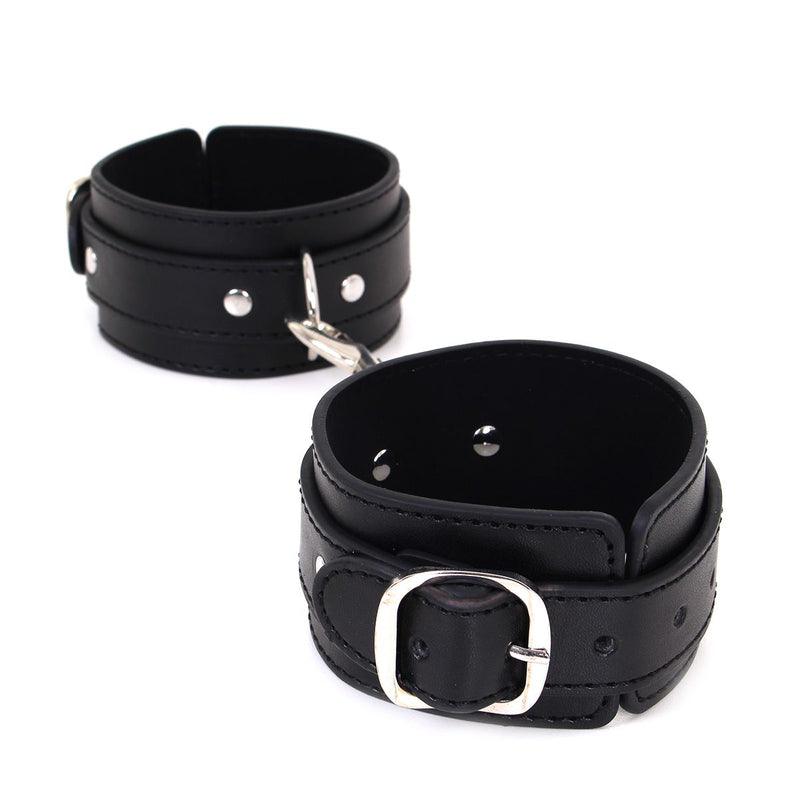 Kiotos Leather - Budget Enkelboeien - PU-leer - Zwart