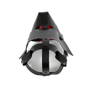 Kiotos Leather - Puppy Masker - Dog Hood - Kunstleer - Zwart