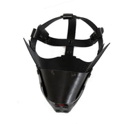 Kiotos Leather - Puppy Masker - Dog Hood - Kunstleer - Zwart