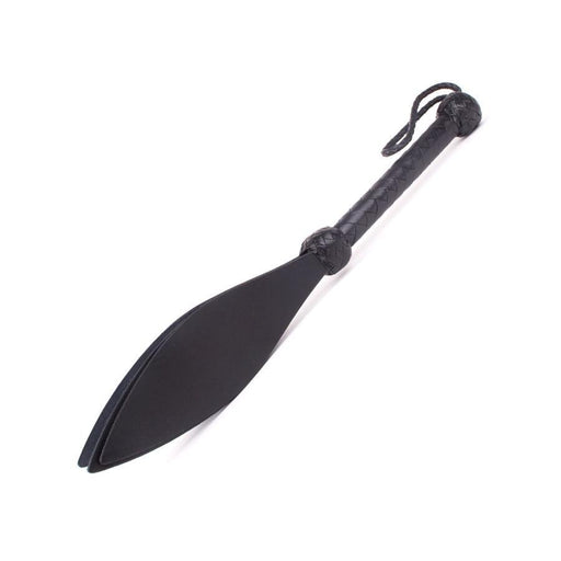 Kiotos Leather - Slapper - Driedubbele Paddle - Zwart