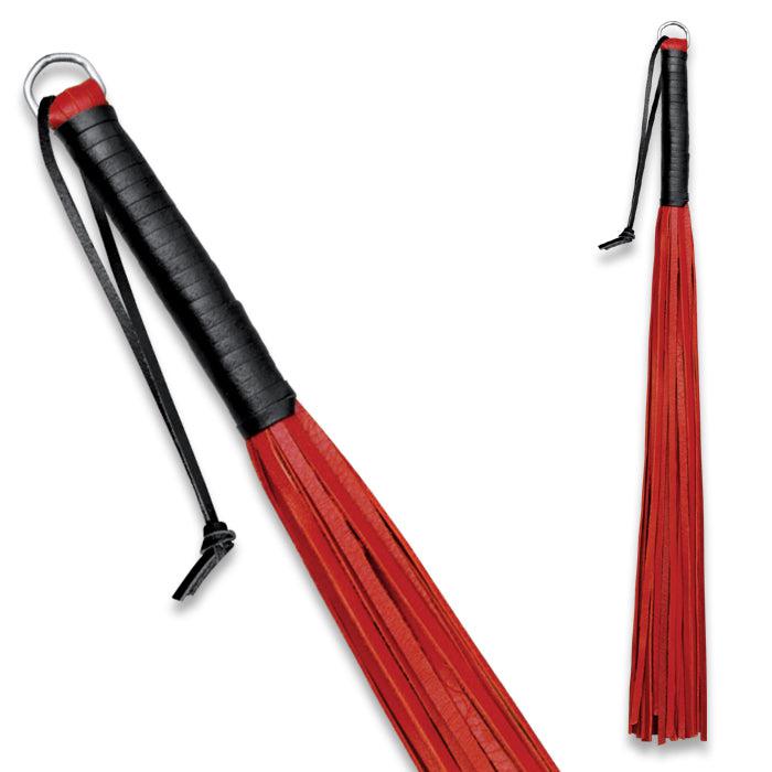 Kiotos Leather - Strokenzweep 24 strengen - Rood