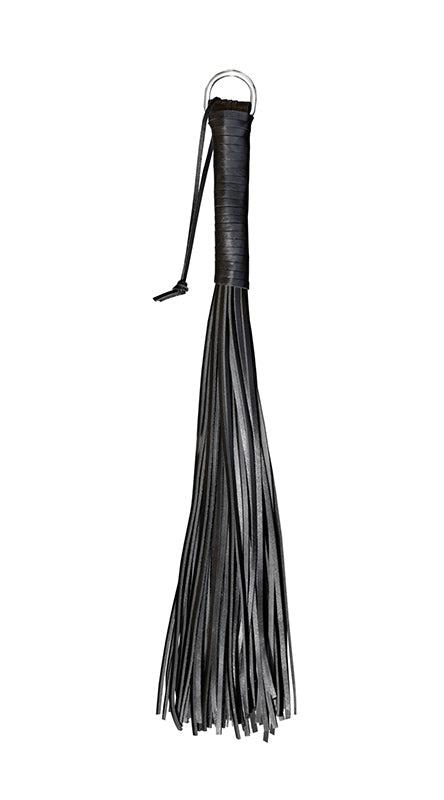 Kiotos Leather - Strokenzweep 48 strengen Xavier Leer - Zwart