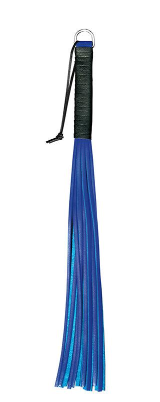 Kiotos Leather - Zweep - Handy Whip - Blauw