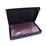Kiotos - Luxe Bondageset Met Opbergtas - Bordeauxrood/Zwart