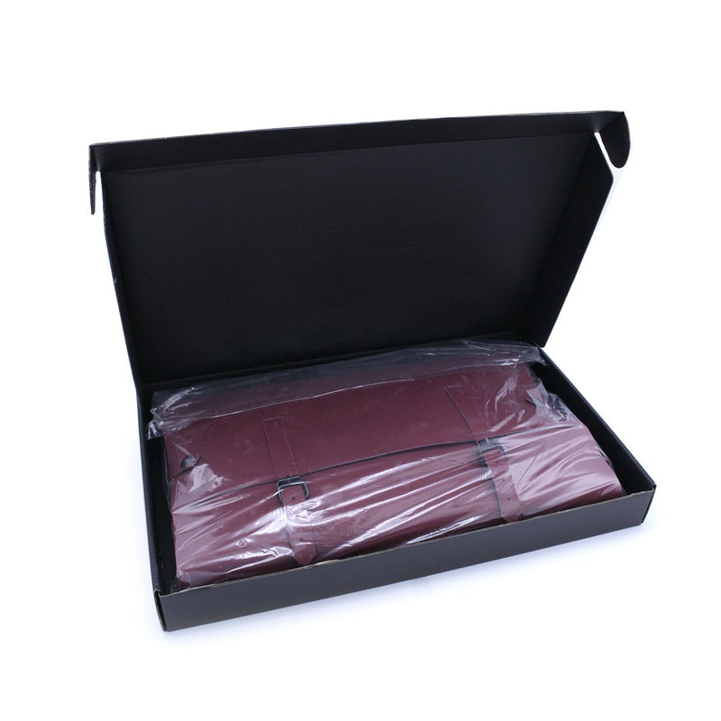 Kiotos - Luxe Bondageset Met Opbergtas - Bordeauxrood/Zwart