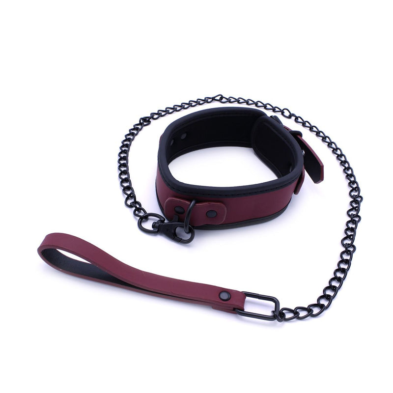 Kiotos - Luxe Bondageset Met Opbergtas - Bordeauxrood/Zwart