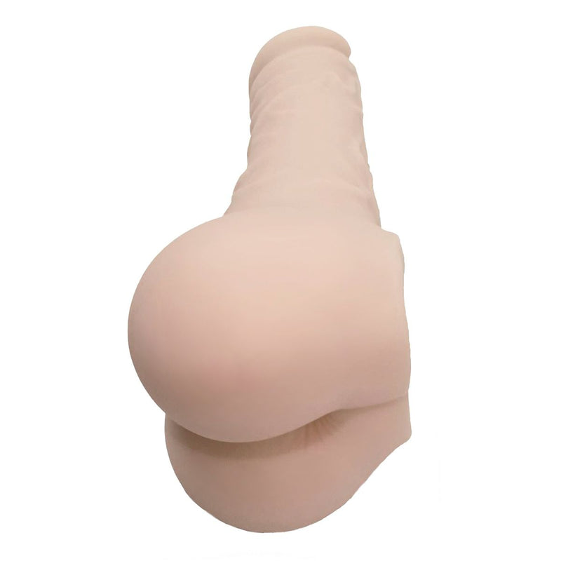 Kiotos - Masturbator & Dildo Butt 2-in-1 - lichte huidskleur