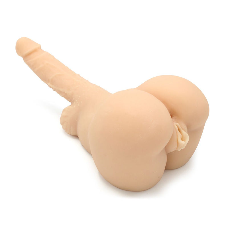 Kiotos - Masturbator & Dildo Pussy - 2-in-1 - lichte huidskleur