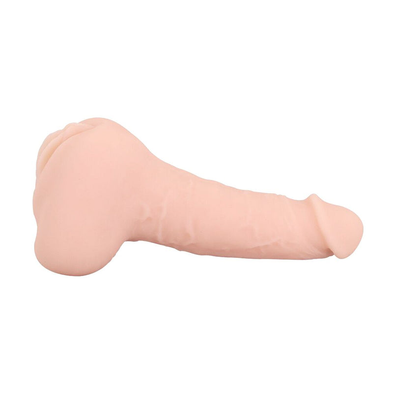 Kiotos - Masturbator & Dildo Pussy 2-in-1 - lichte huidskleur