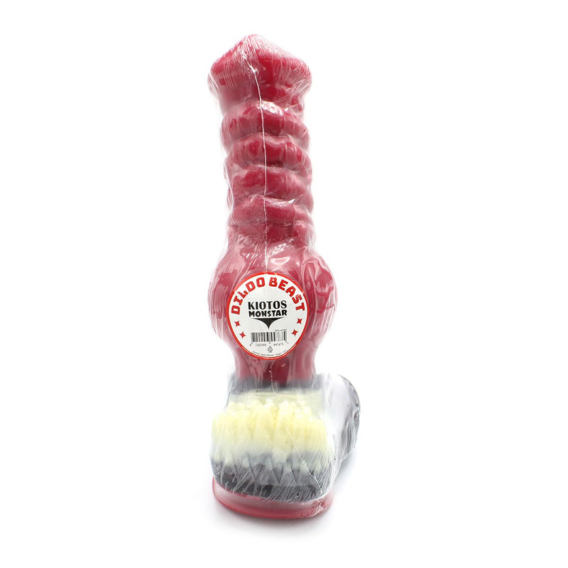 Kiotos Monstar - Amazing Dildo Beast 82 - Siliconen - Lengte 34 cm - Diameter 10 cm