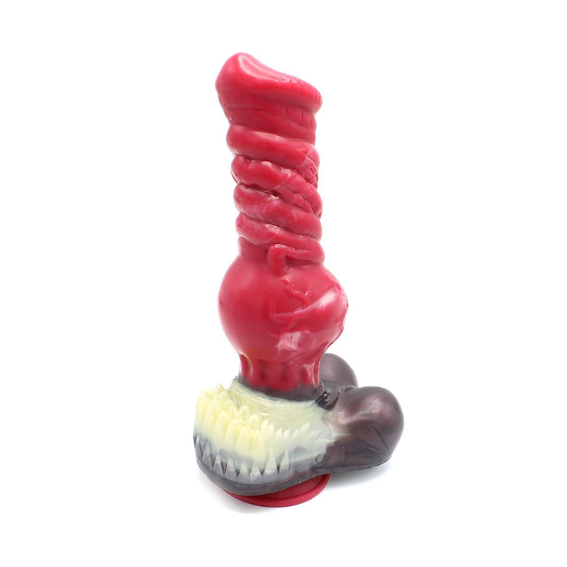 Kiotos Monstar - Amazing Dildo Beast 82 - Siliconen - Lengte 34 cm - Diameter 10 cm