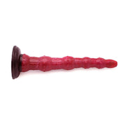 Kiotos Monstar - Anaal Dildo Nr. 45 - 37.5 x 5.7 cm - Roze/Rood/Zwart
