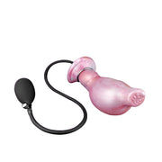 Kiotos Monstar - Breezefury - Opblaasbare Dildo - Roze/Wit