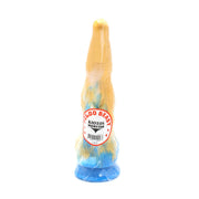 Kiotos Monstar - Dildo Beast 17 - Goud/Blauw/Wit