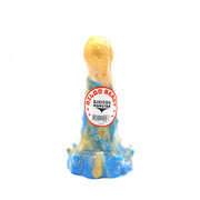 Kiotos Monstar - Dildo Beast 20 - Goud/Blauw/Wit
