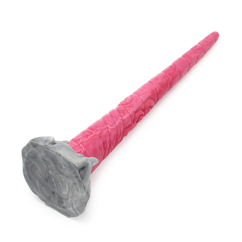 Kiotos Monstar - Fantasie Dildo Nr. 21 - Roze/Grijs/Wit