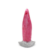 Kiotos Monstar - Dildo Beast 27 - 21 x 5.8 cm- Roze/Grijs/Wit