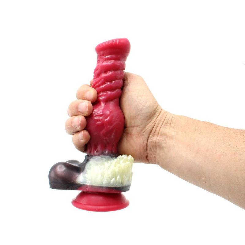 Kiotos Monstar - Dildo Beast 80 - Siliconen - Lengte 21 cm - Diameter 6 cm