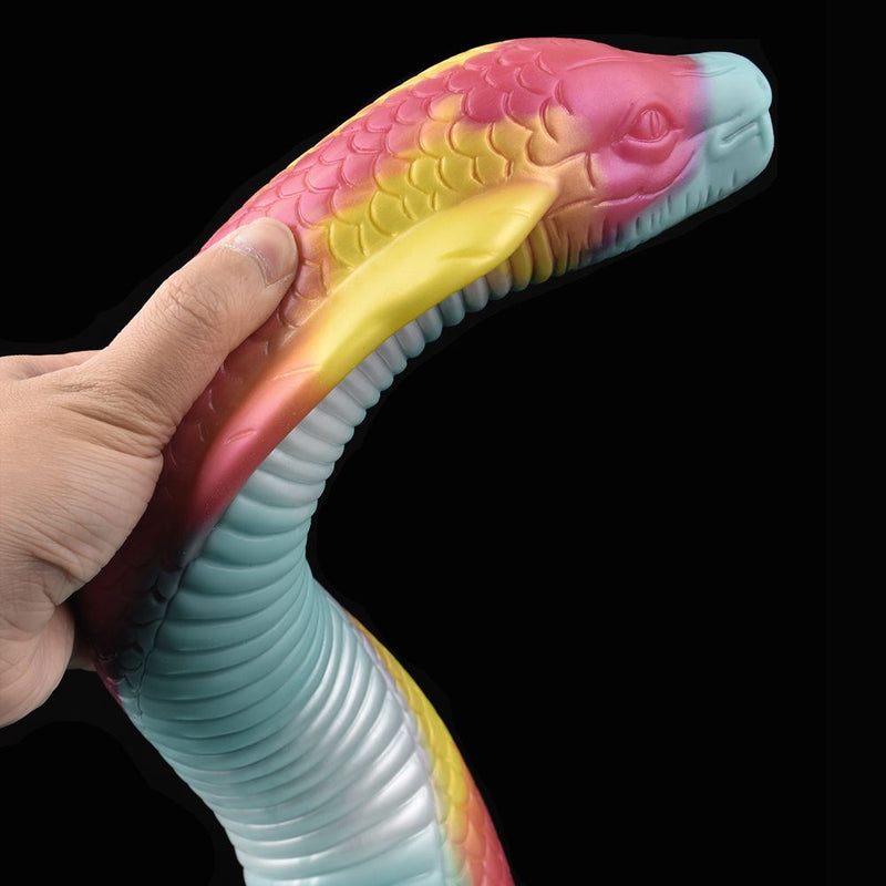 Kiotos Monstar Dildo Nr. 85 - Serpent - 39 cm - 10 cm - Multicolour