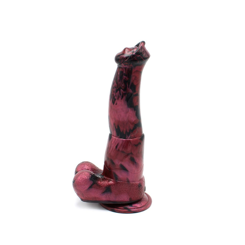 Kiotos Monstar - Fantasie Dildo Nr. 67 - Zwart/Rood