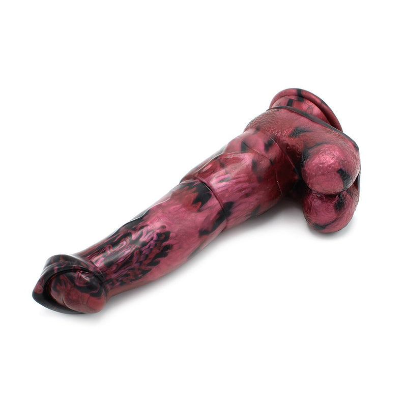 Kiotos Monstar - Fantasie Dildo Nr. 67 - Zwart/Rood